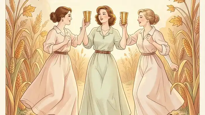 Тройка Кубков Таро — значение карты праздника, единения и эмоционального обмена