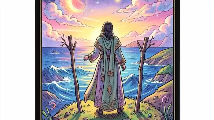 Тройка Жезлов в отношениях таро – символ роста и совместных планов