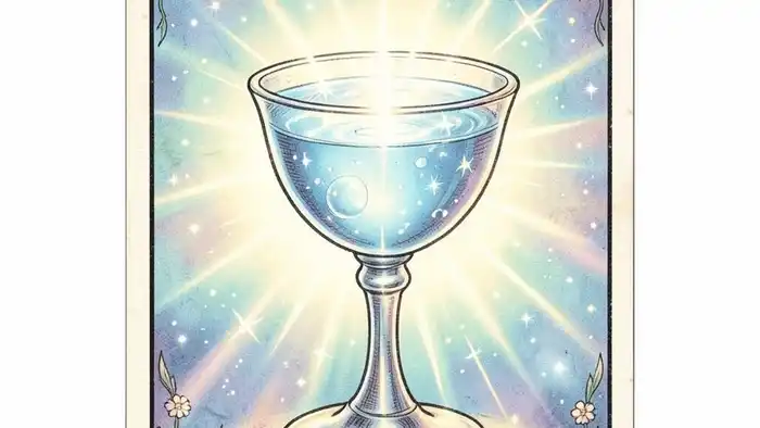 Туз Кубков значение таро — иллюстрация карты Туз Кубков