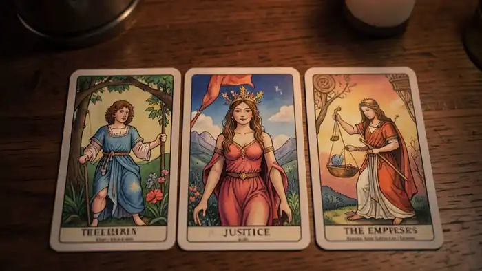 Умеренность действия таро – сбалансированный расклад карт