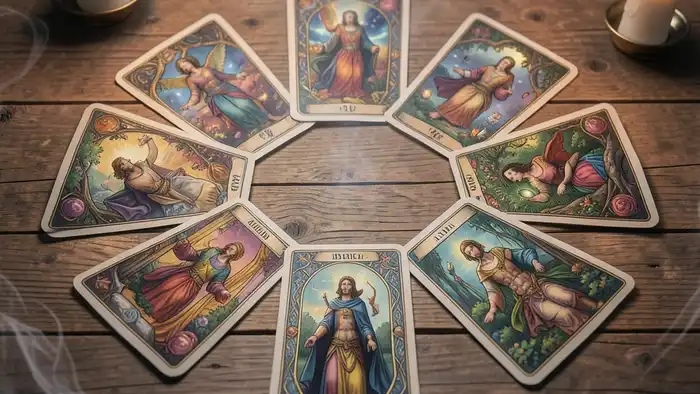 универсальный расклад таро — визуальная схема расклада