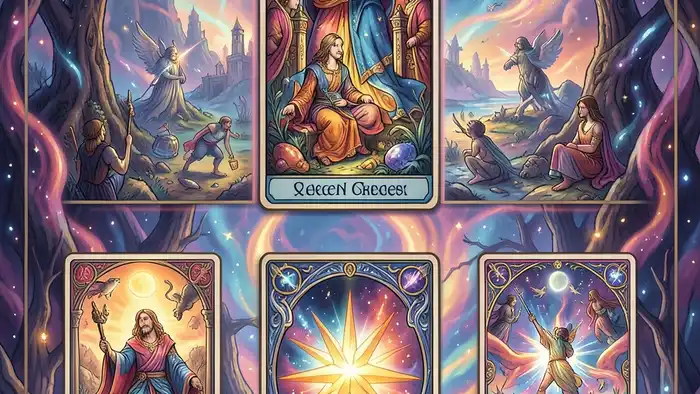 все расклады таро список — иллюстрация раскладов Таро