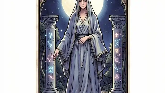 жрица архетип таро иллюстрация карты Таро