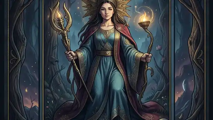 Жрица Таро — архетип интуиции и подсознания в колоде Таро